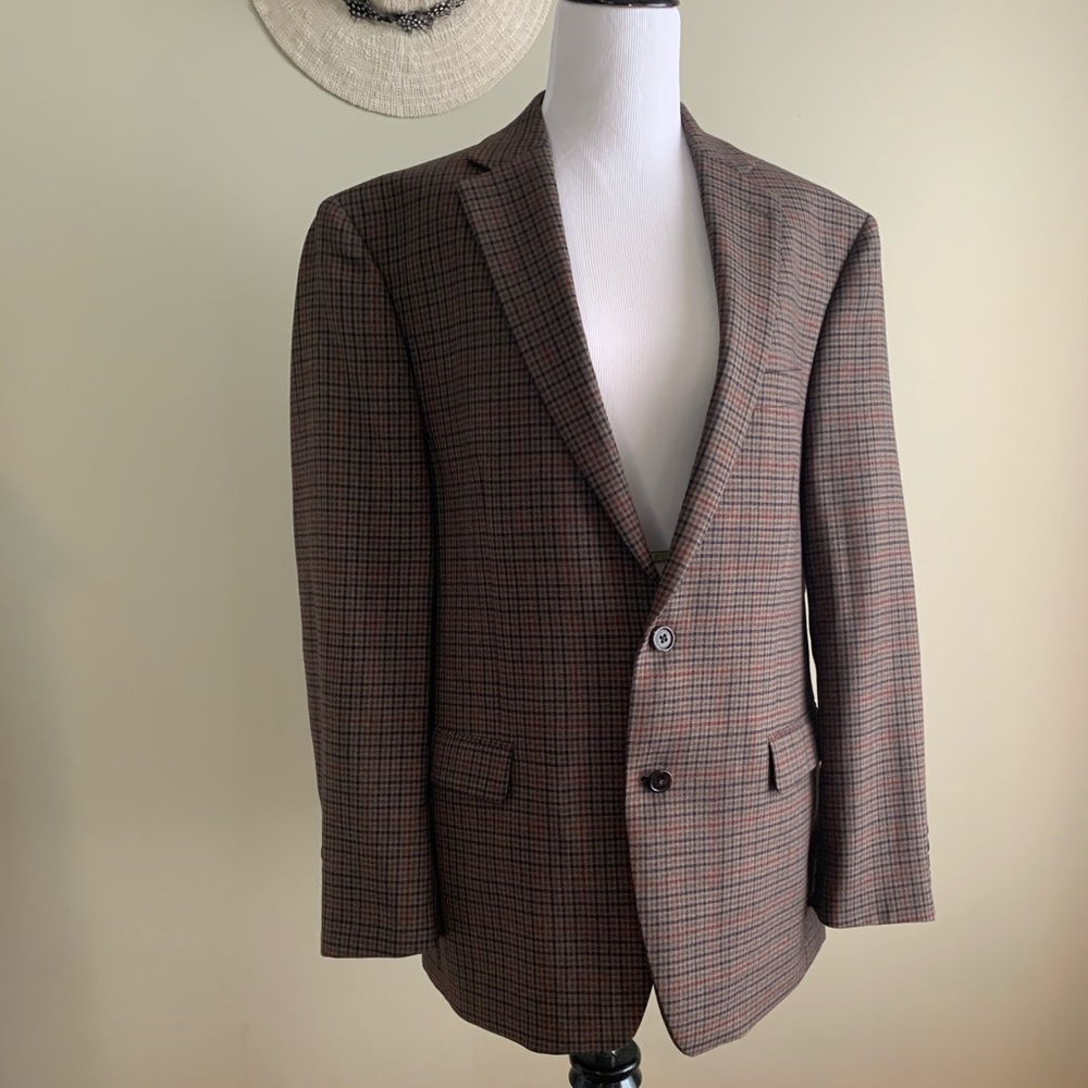 Lauren Ralph Lauren wool patterned sport coat
